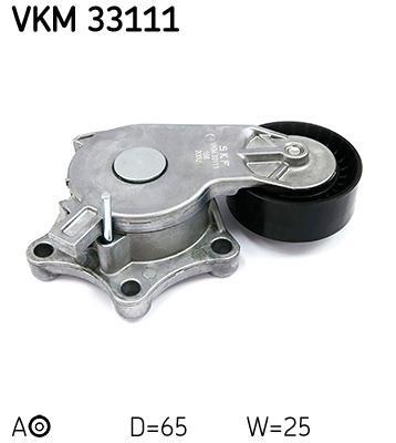 Galet tendeur de courroie d'accessoire SKF ref. VKM 33111